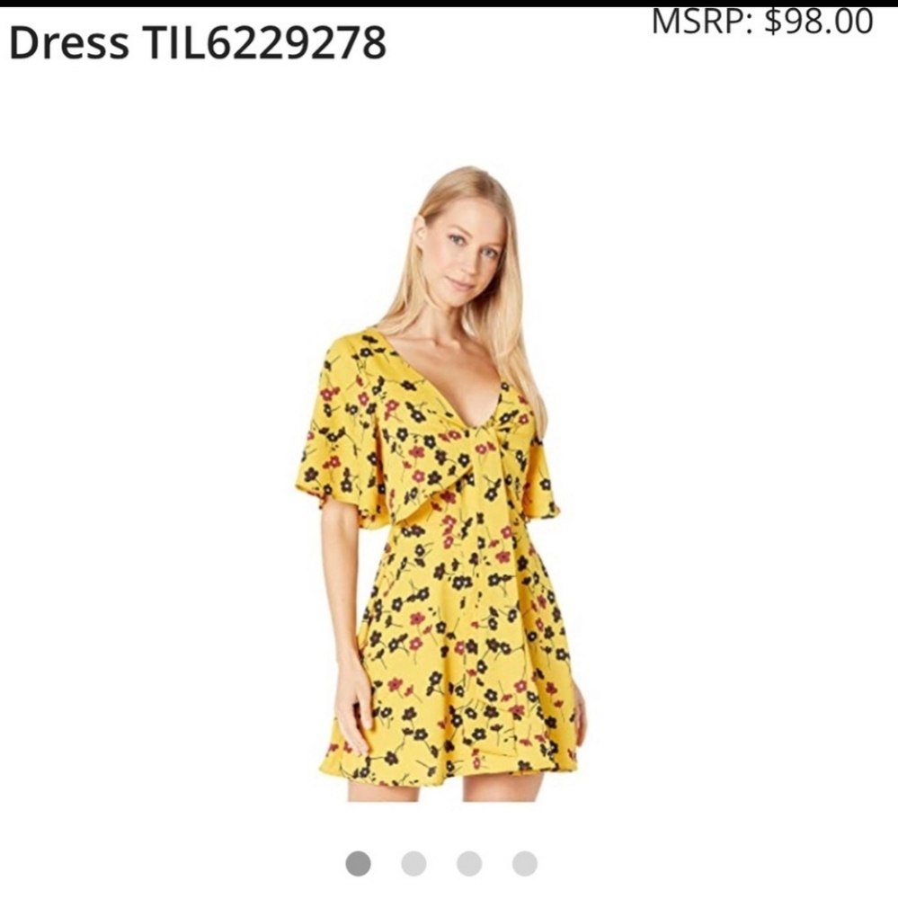BCBG Yellow dress